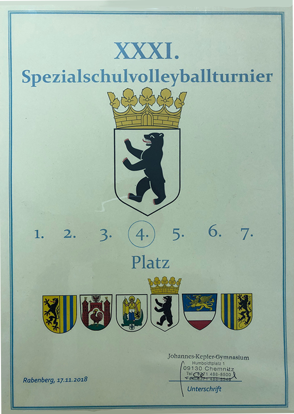 Volleyball am Heinrich-Hertz-Gymnasium