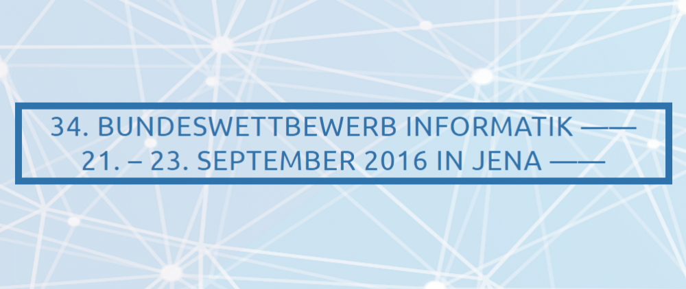 Logo Bundeswettbewerb Informatik in Jena