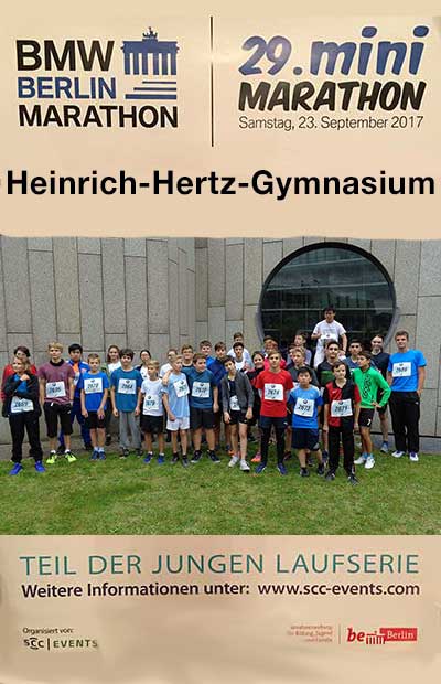 29.mini-MARATHON am Heinrich-Hertz-Gymnasium 