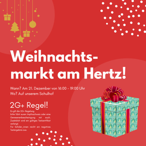 Weihnachtsmarkt am Hertz!